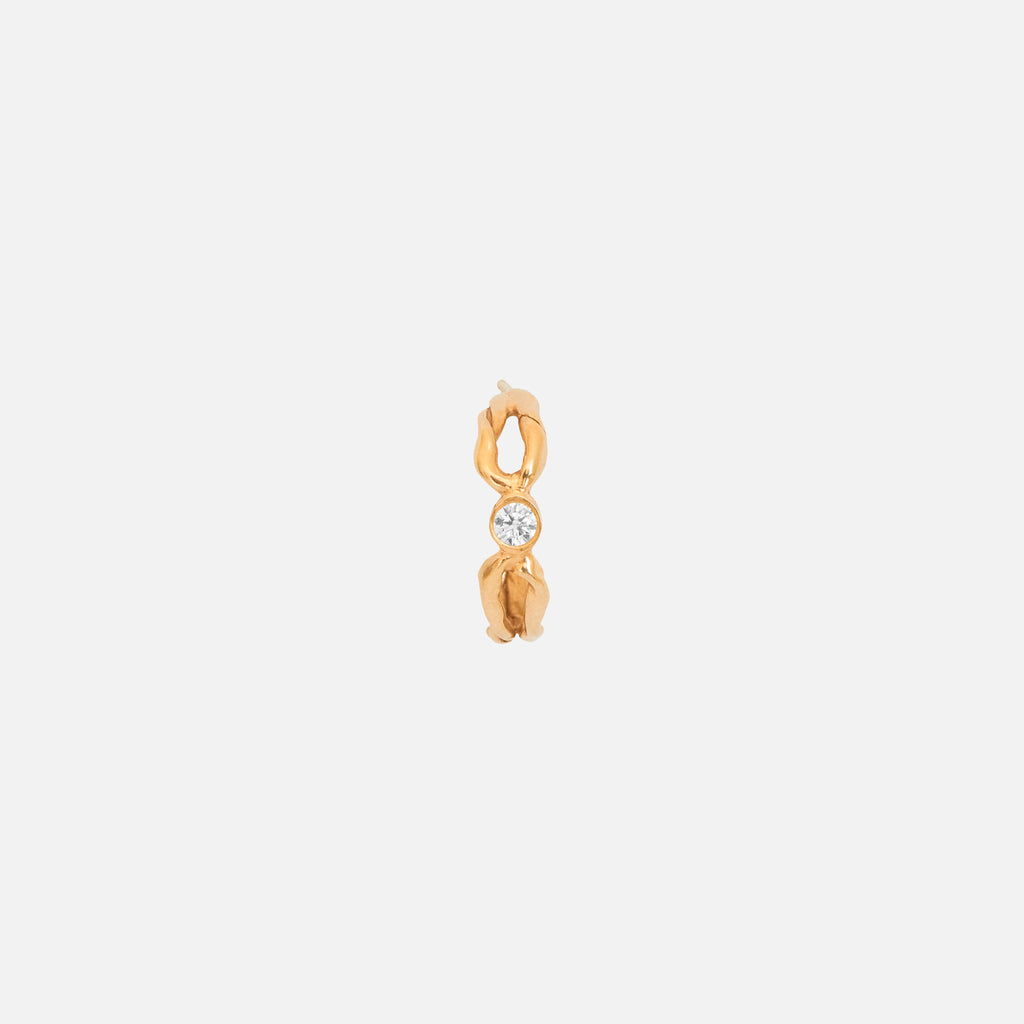 Archi Diamond Hoop