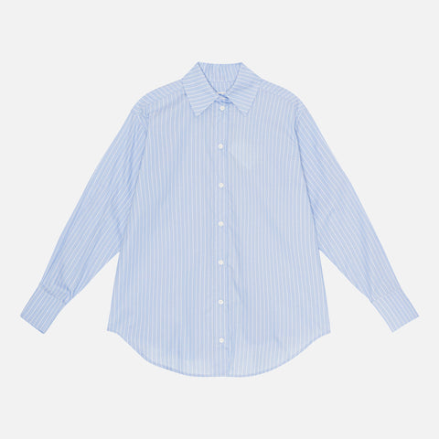 Arthur Shirt Sky Blue Stripe