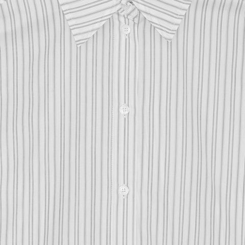 Arthur Shirt Black/White Stripe