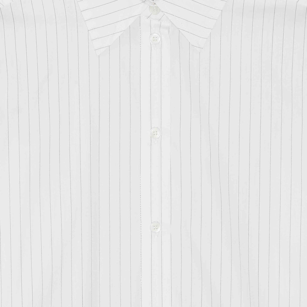 Arthur Shirt Brown Thin Stripe
