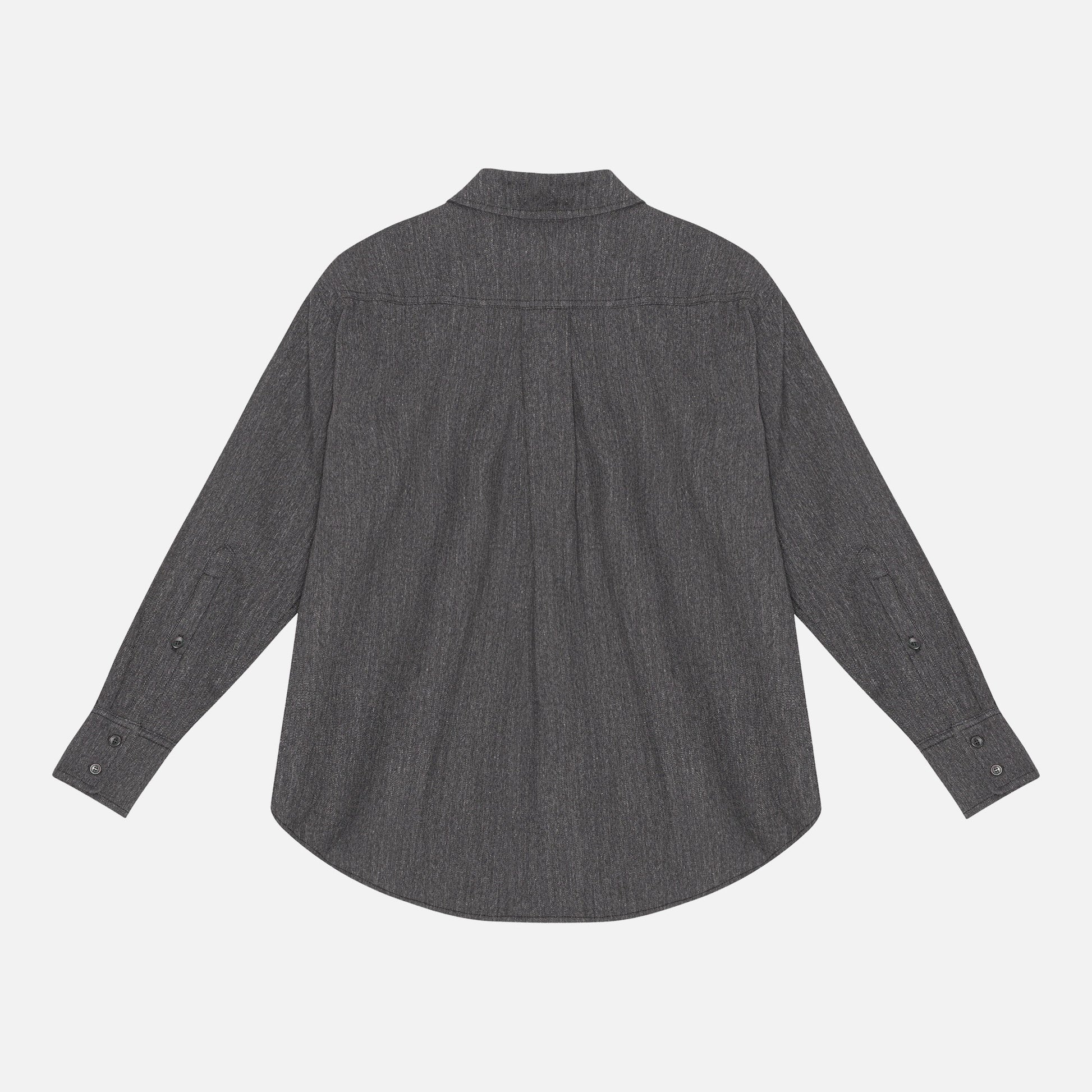 Arthur Shirt Denim Dark Grey