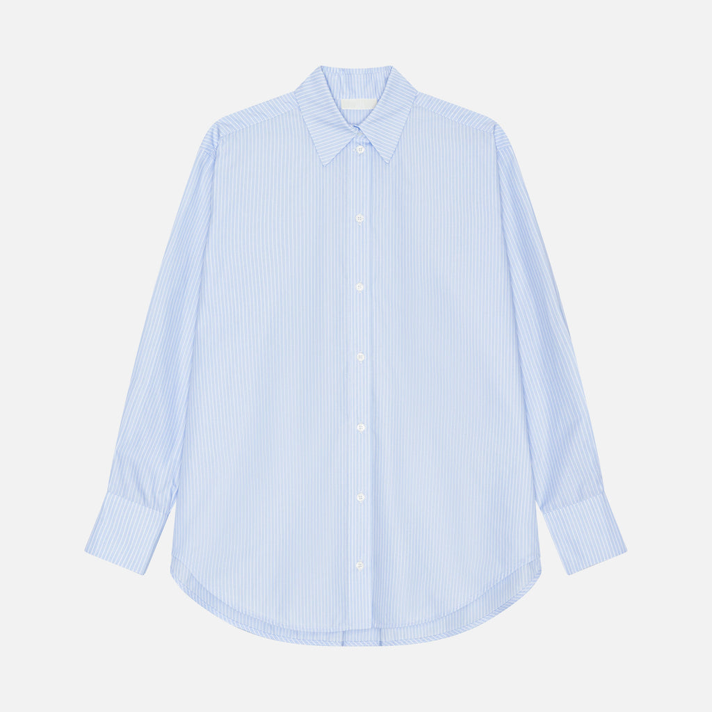 Arthur Shirt Light Blue Stripe