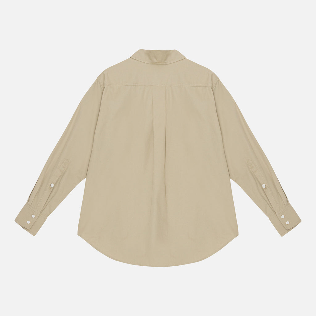 Arthur Shirt Twill Light Khaki
