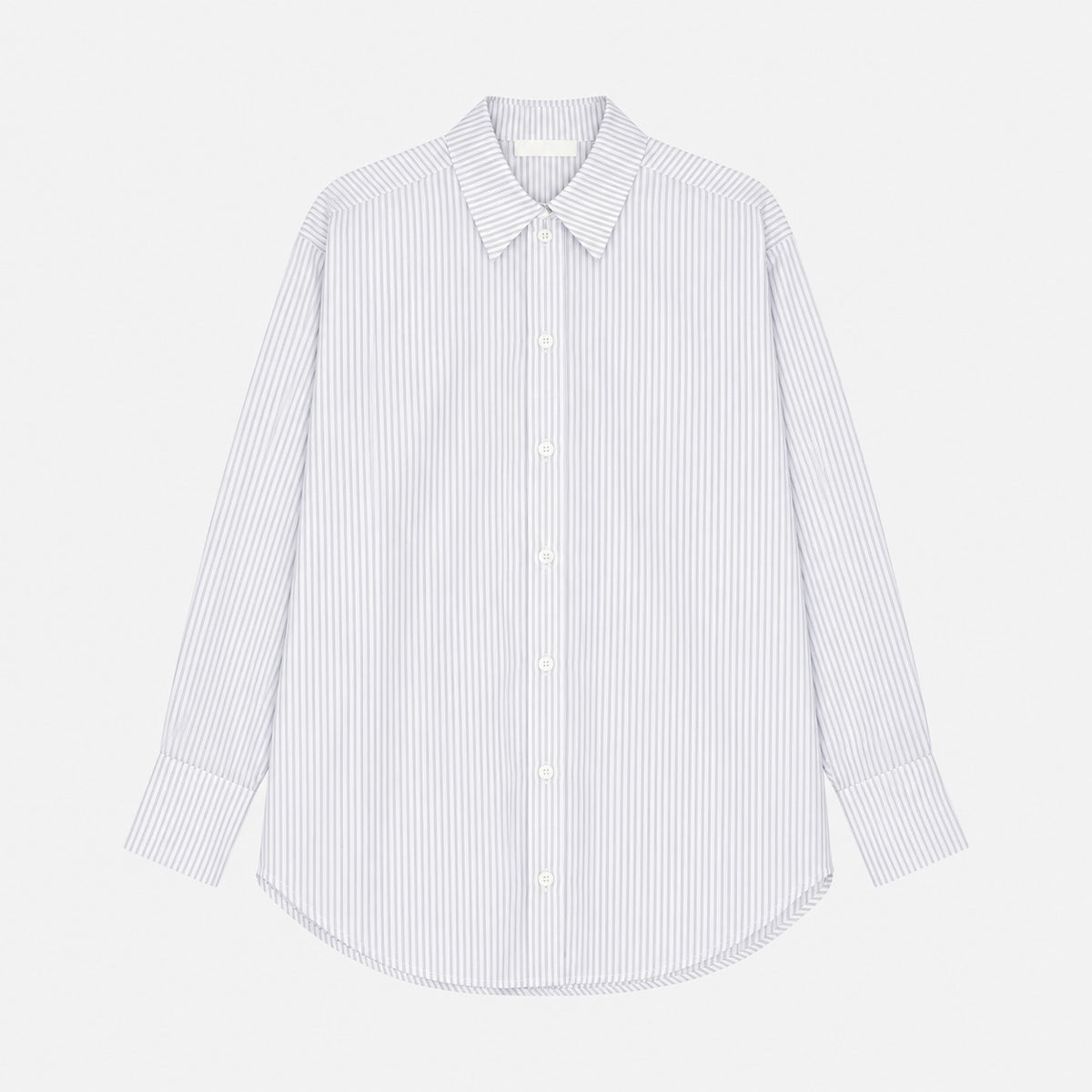 Arthur Shirt Soft Grey Stripe