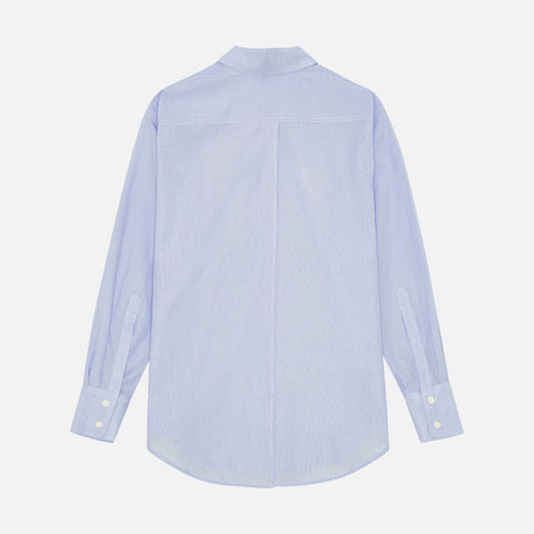 Artura Shirt Blue/White Stripe