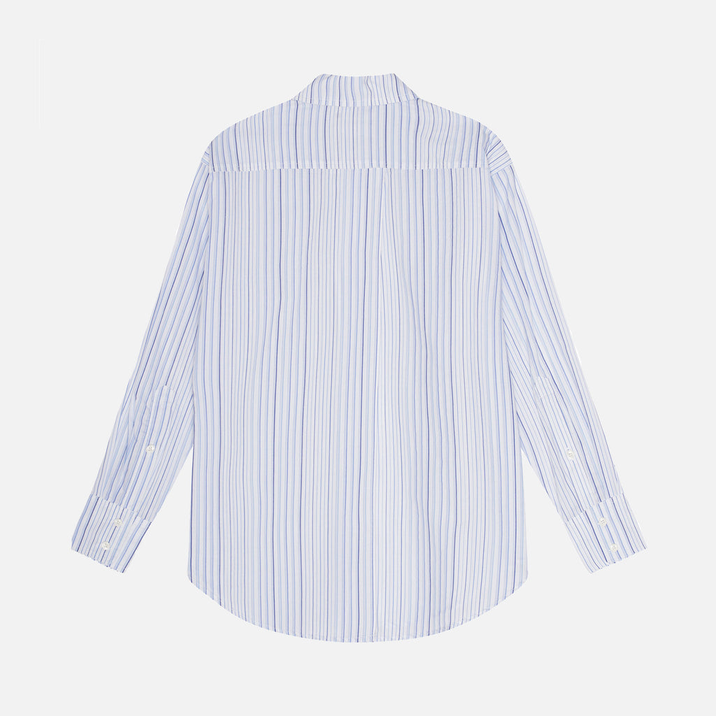 Artura Shirt Multi Stripe White/Blue