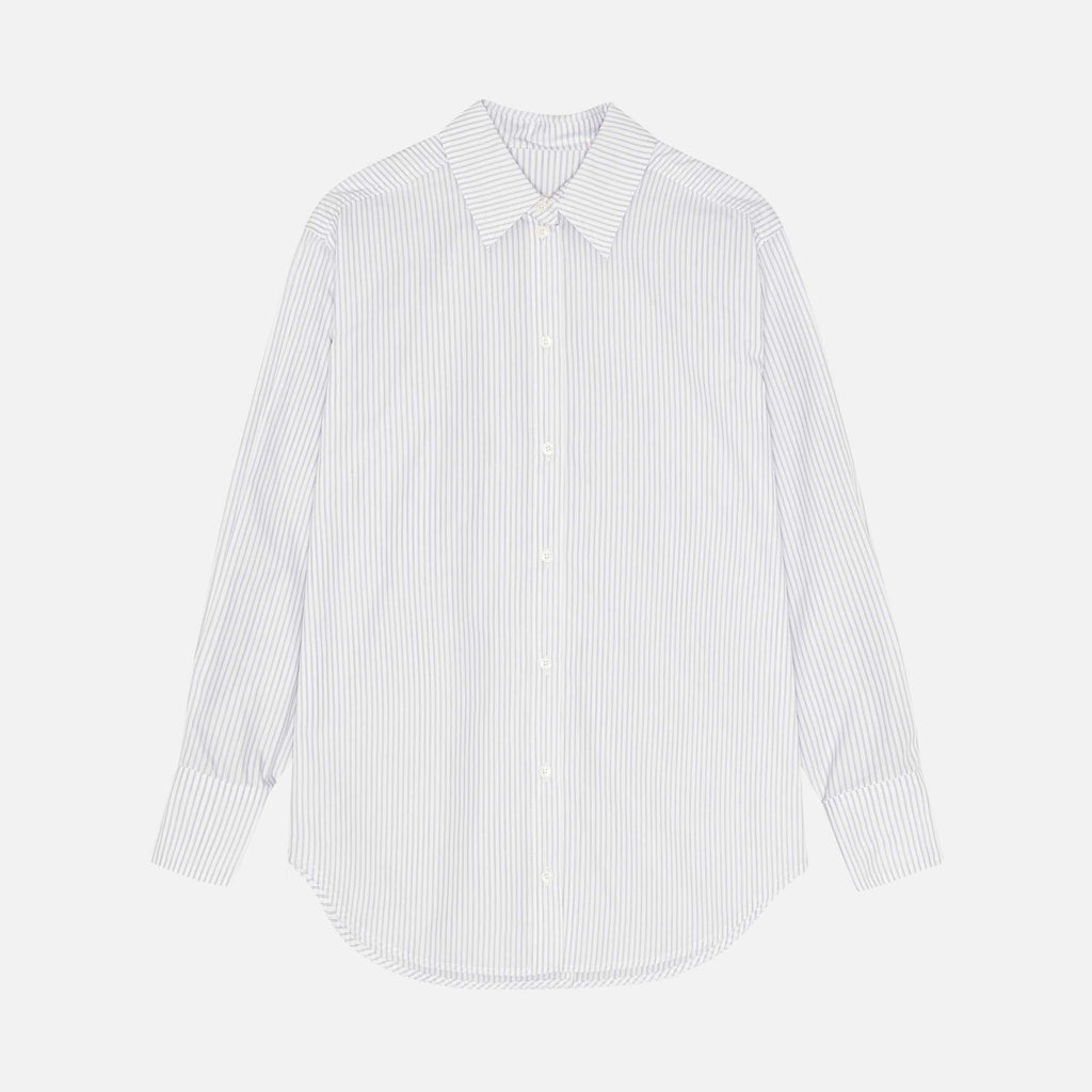 Artura Shirt Soft Grey Stripe