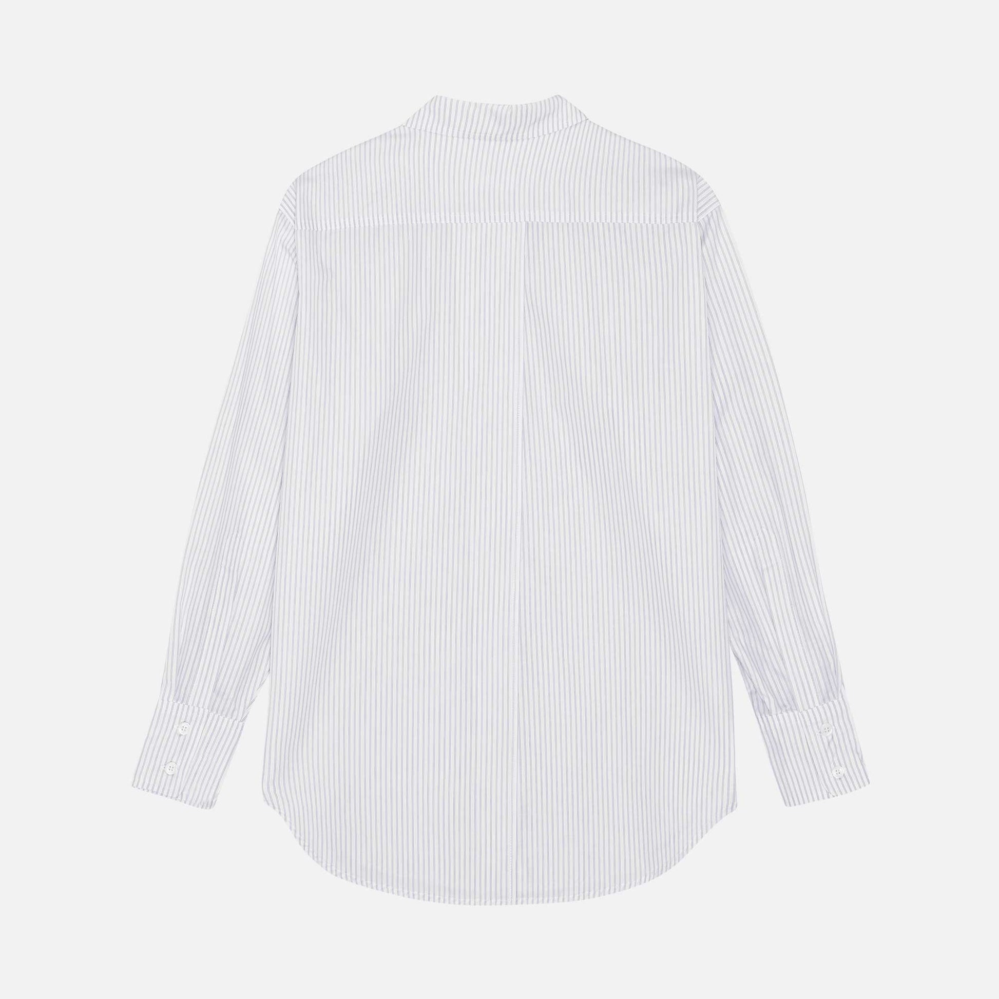 Artura Shirt Soft Grey Stripe