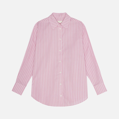 Artura Shirt Wide Stripe Pink/White
