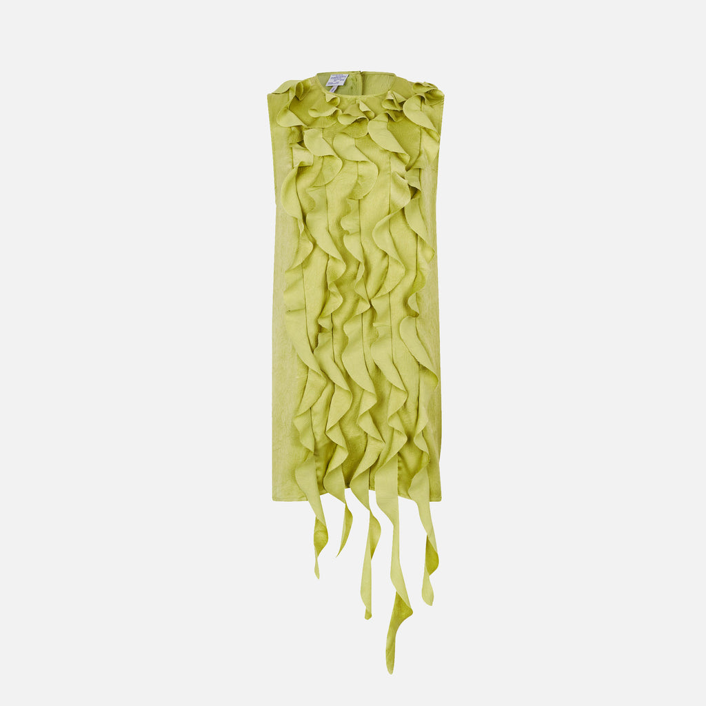 Asda Dress Dark Lemon