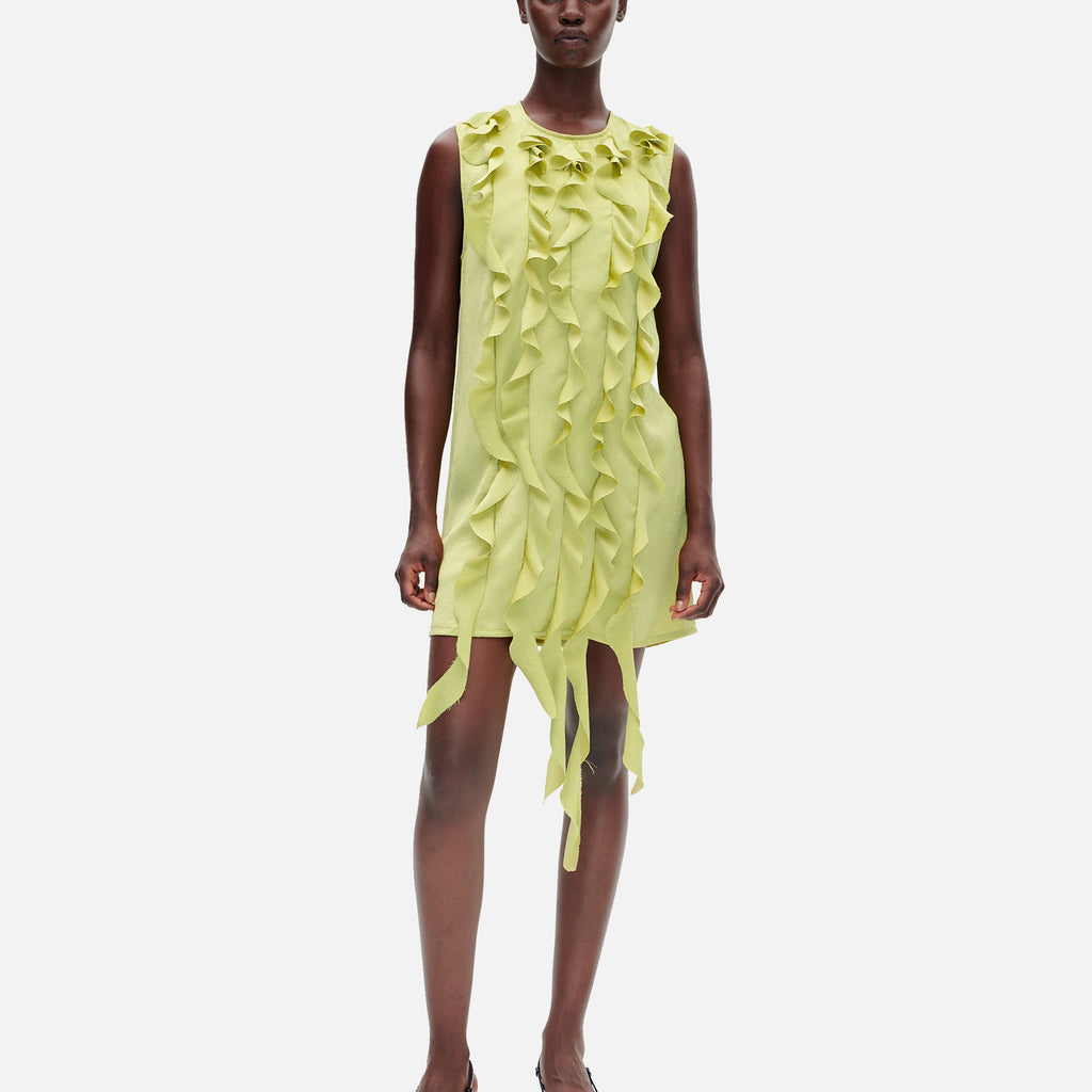 Asda Dress Dark Lemon