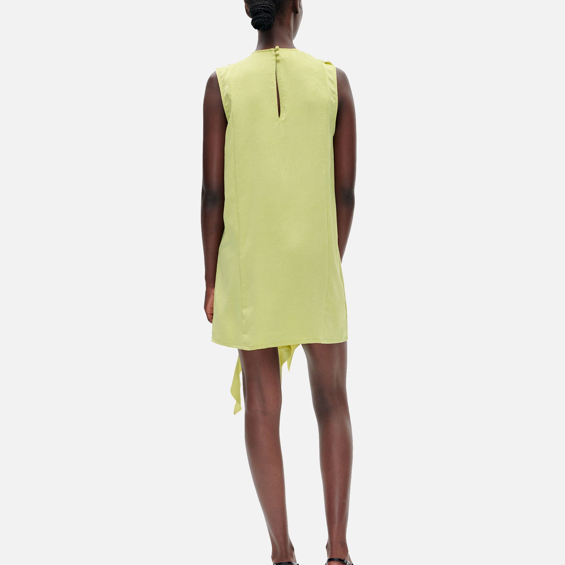 Asda Dress Dark Lemon