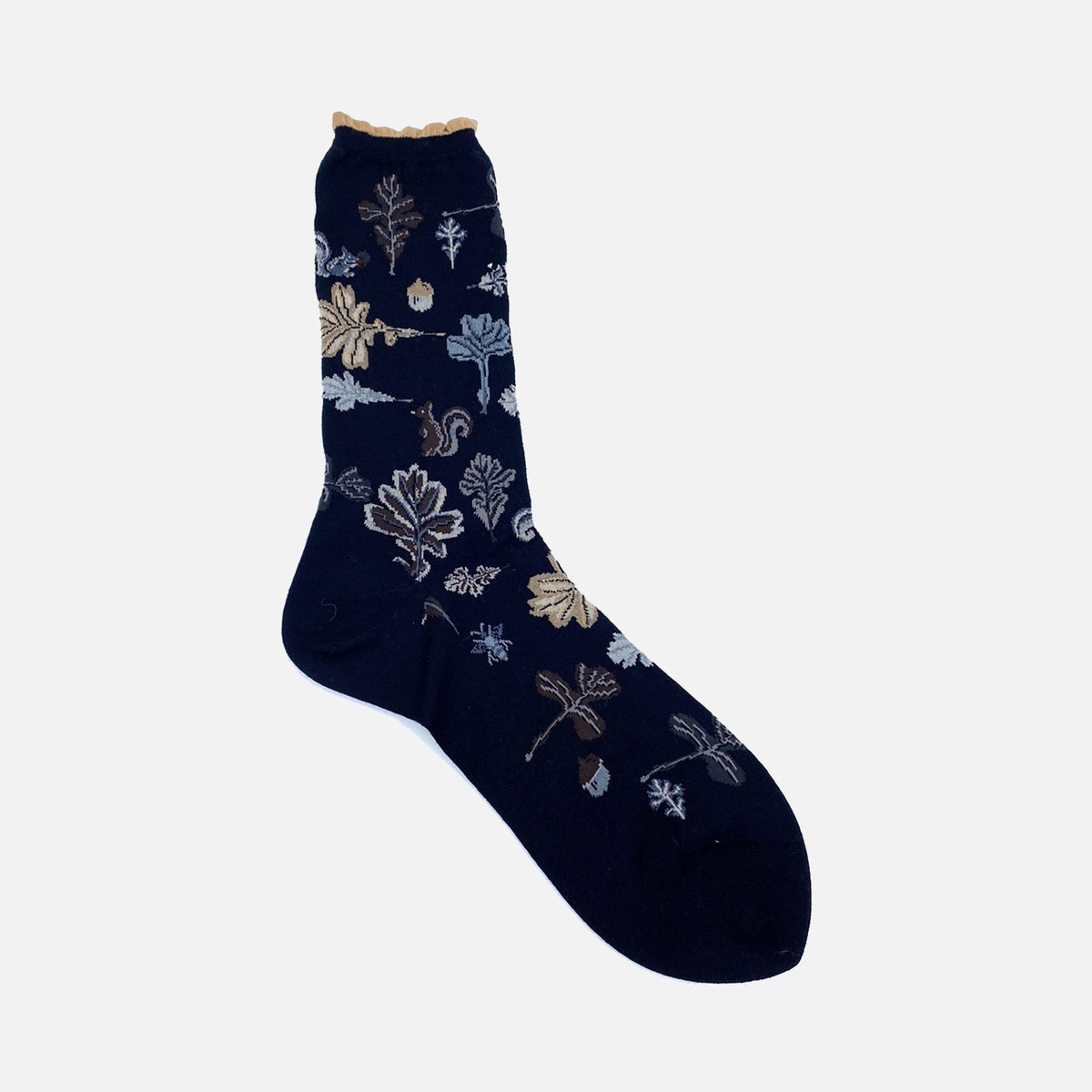 Autumn Park Socks Black