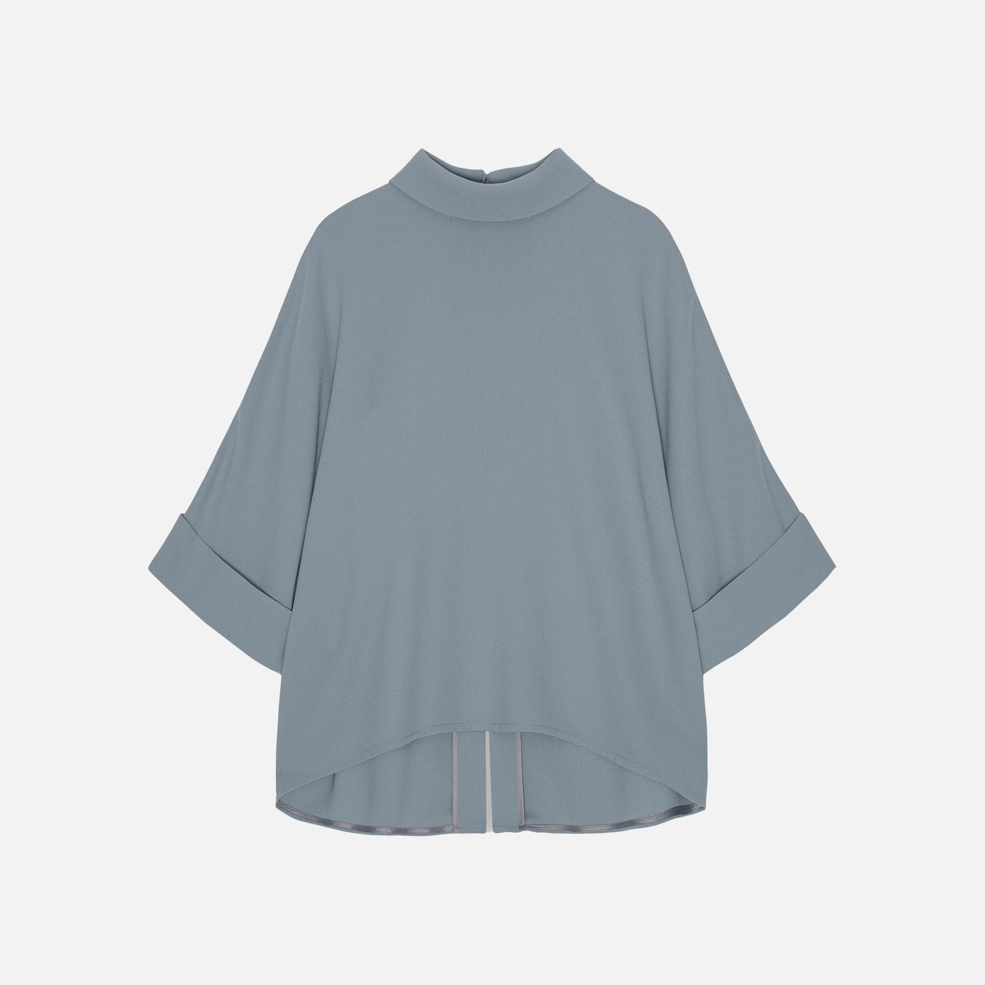 Bailee Crepe Georgette Cloudy Blue