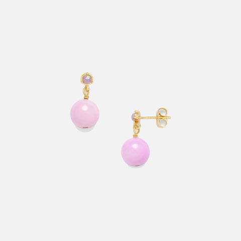 Ball Earring Lilac