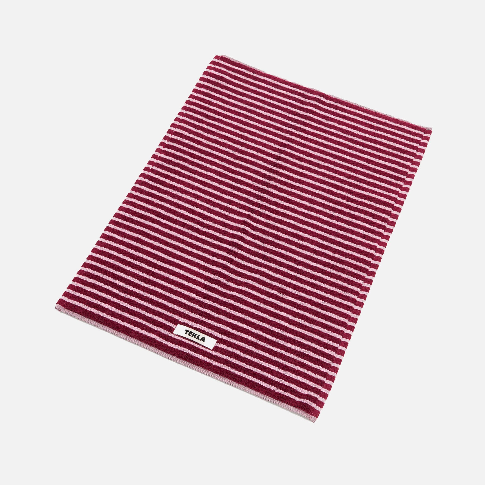 Bath Mat Red and Rose