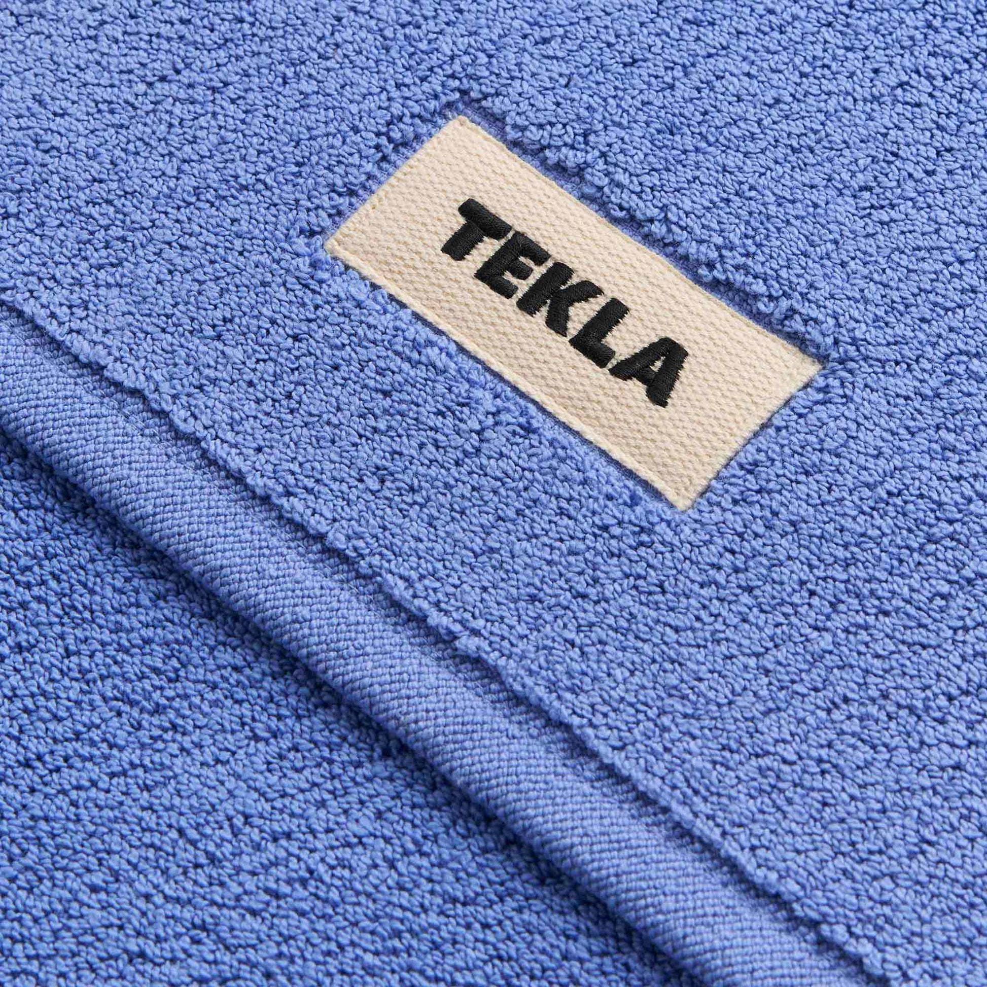 Bath Mat Clear Blue