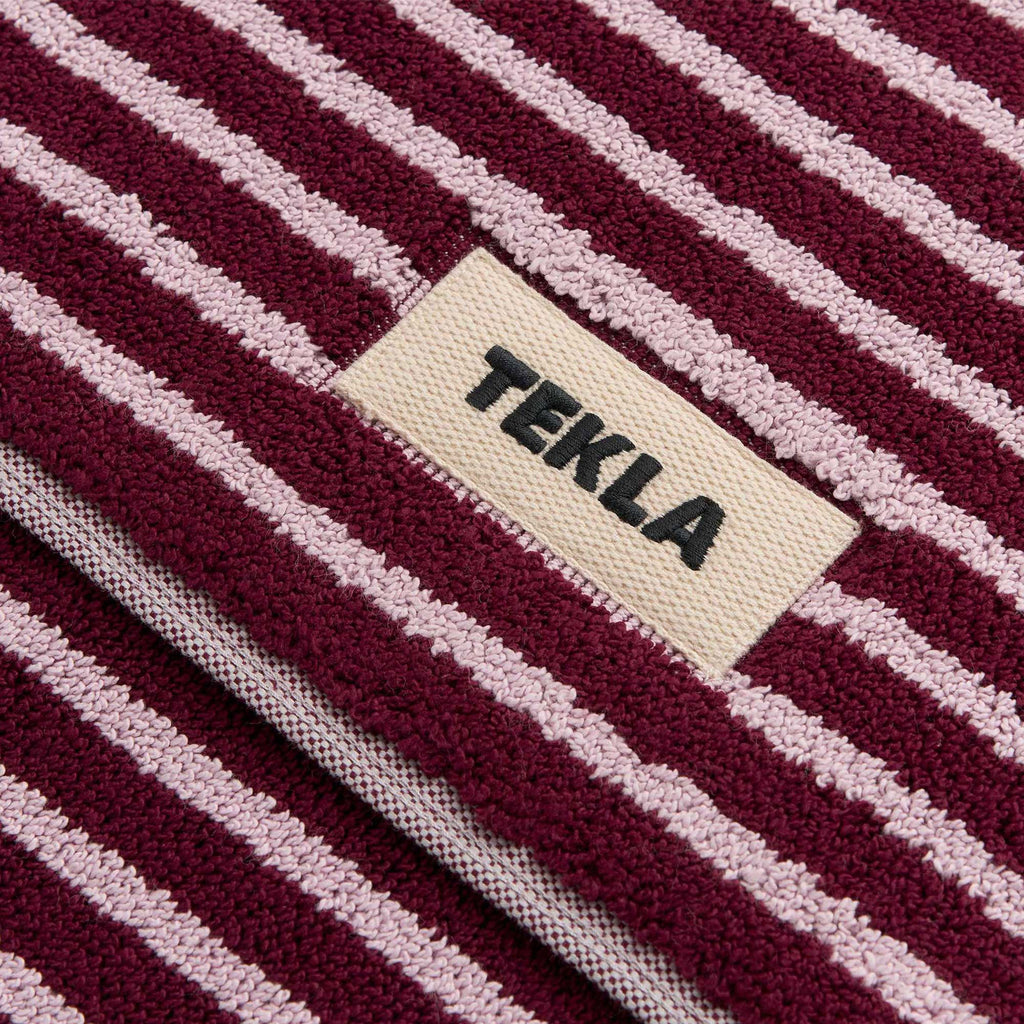Bath Mat Red and Rose