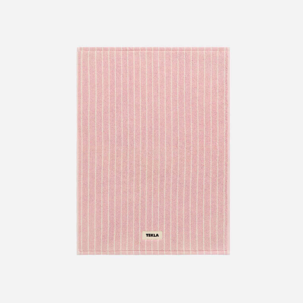 Bath Mat Shaded Pink Stripes