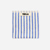 Bath Towel Costal Blue Stripes