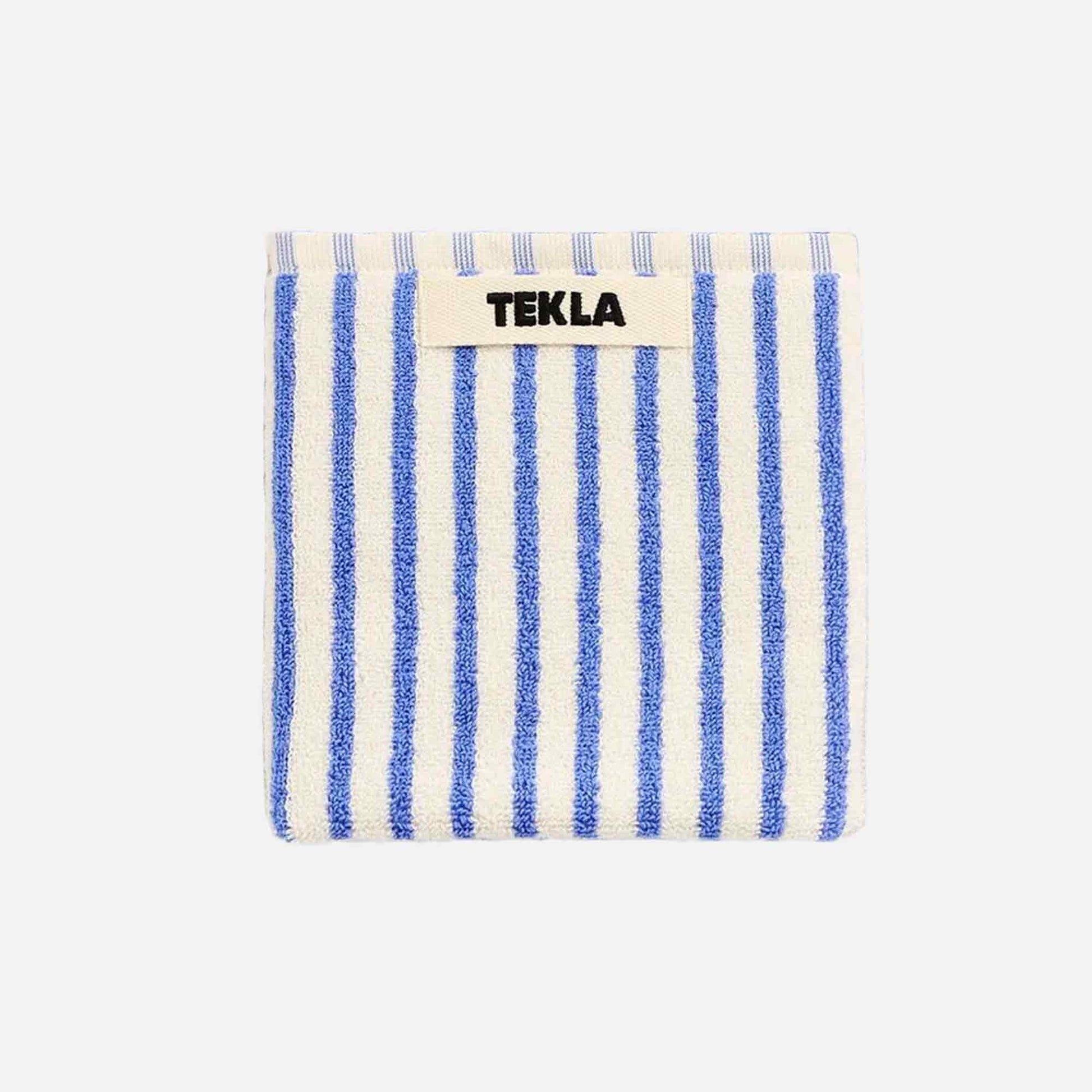 Bath Towel Costal Blue Stripes