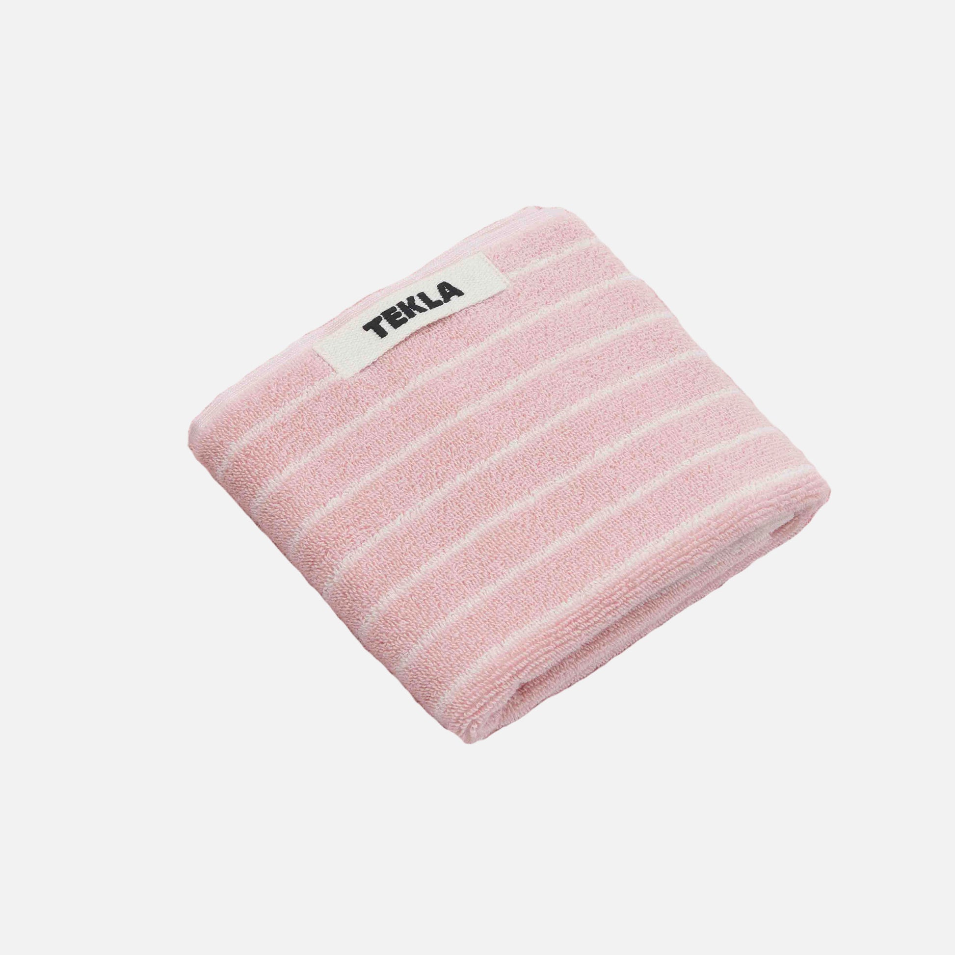 Bath Towel Shaded Pink Stripes