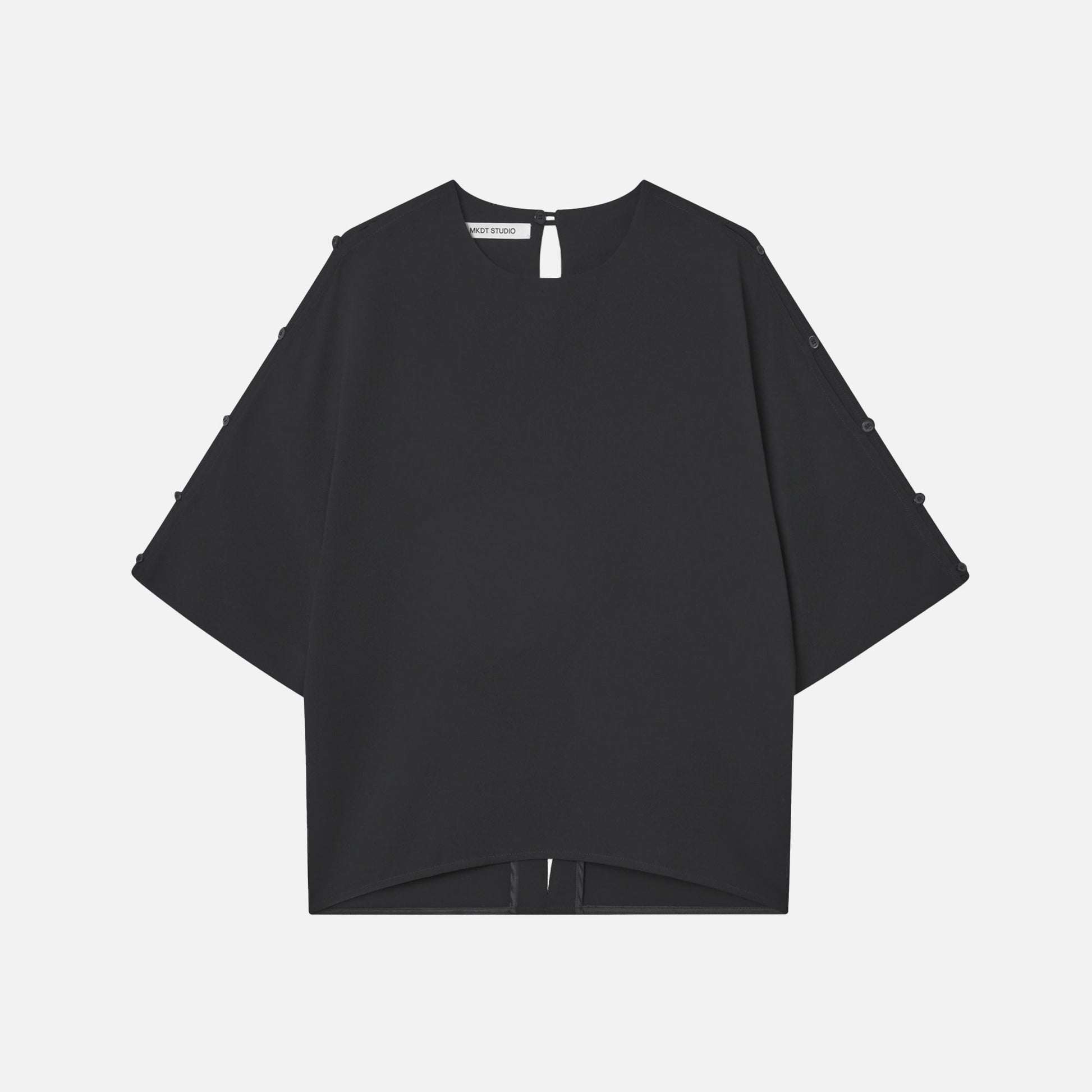 Bayla Crepe Georgette Blouse Black