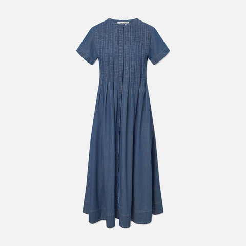 Belize Dress Denim Blue