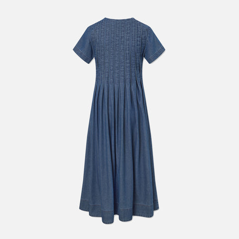 Belize Dress Denim Blue