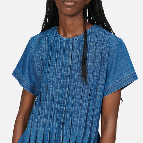 Belize Dress Denim Blue