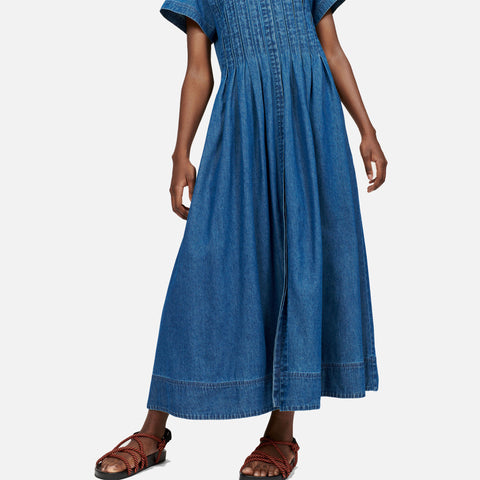 Belize Dress Denim Blue