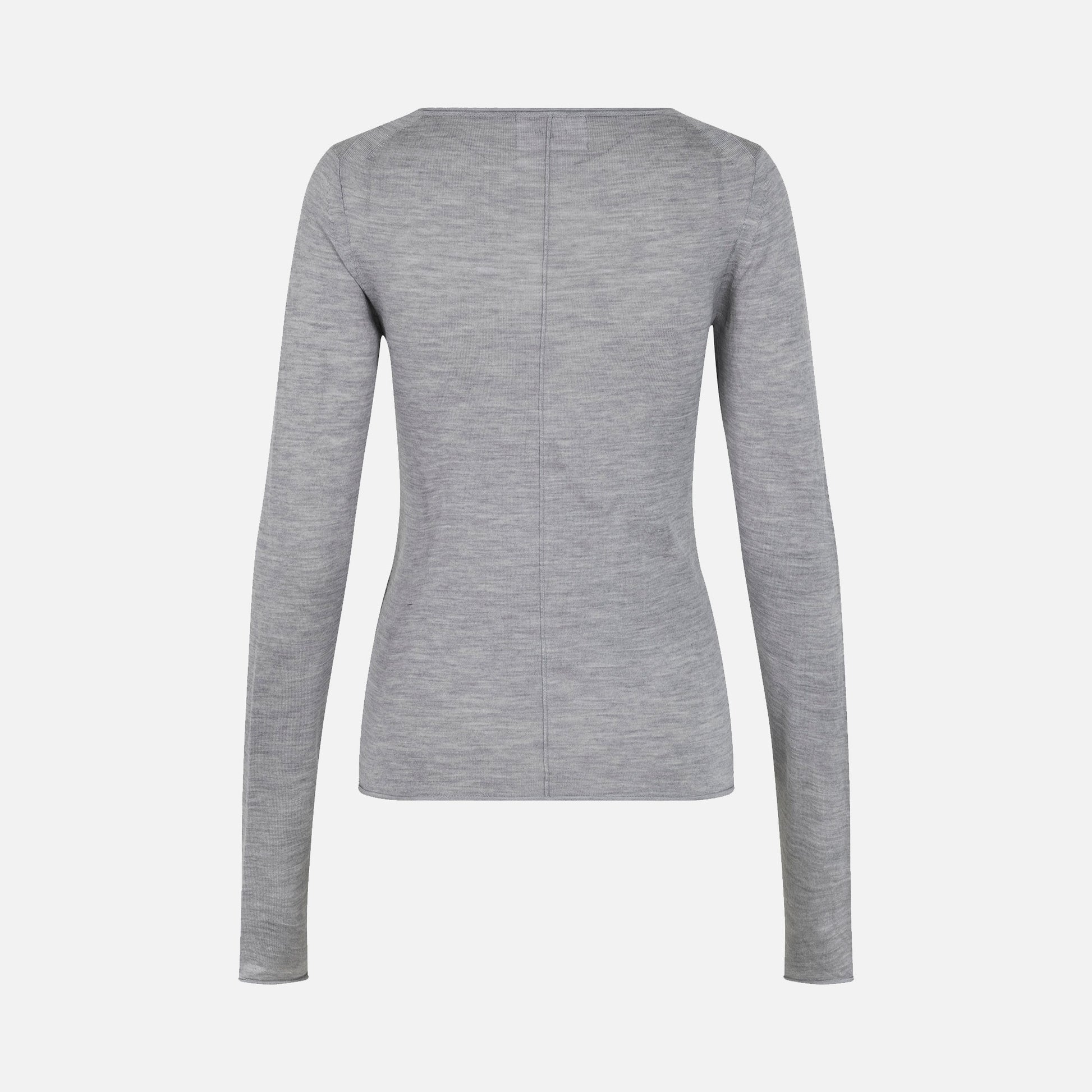 Bella Blouse Gray Melange