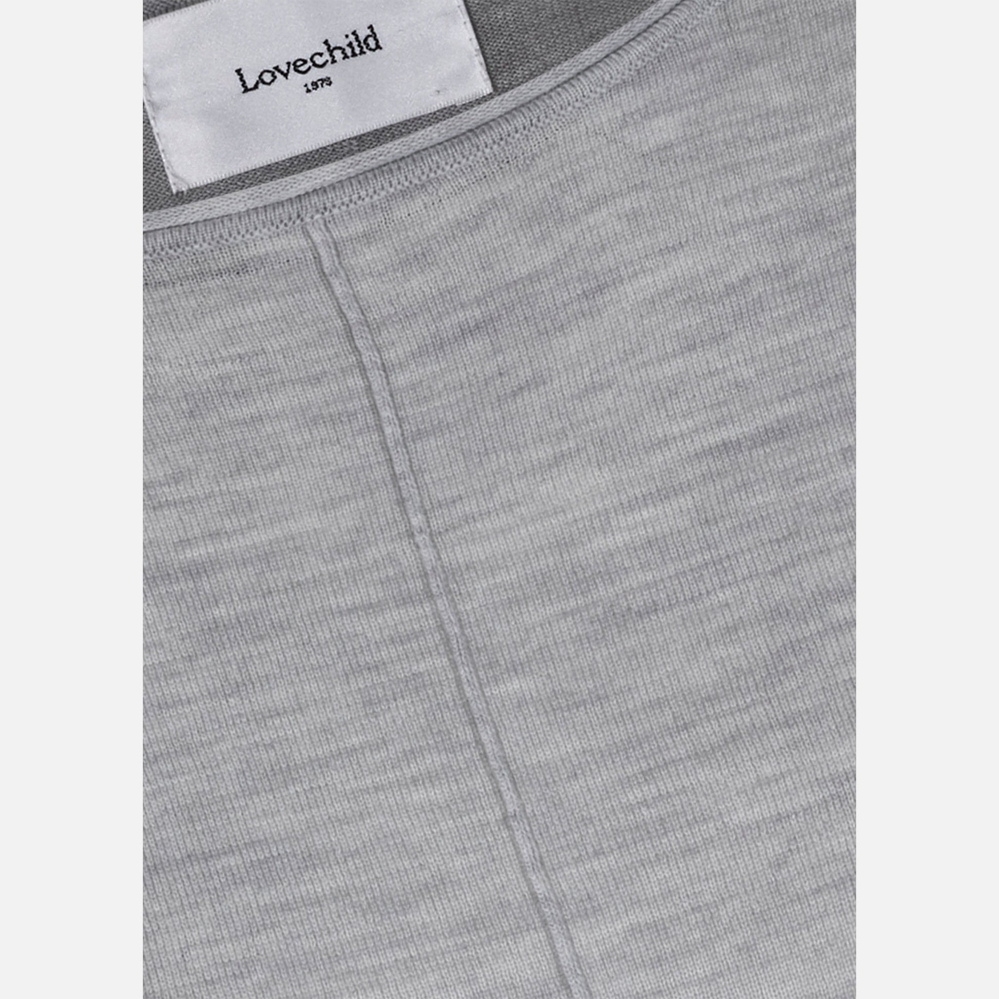 Bella Blouse Gray Melange