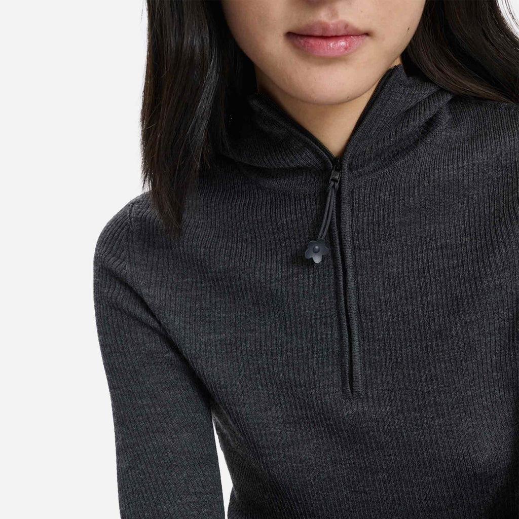 Belma Hoodie Grey Melange