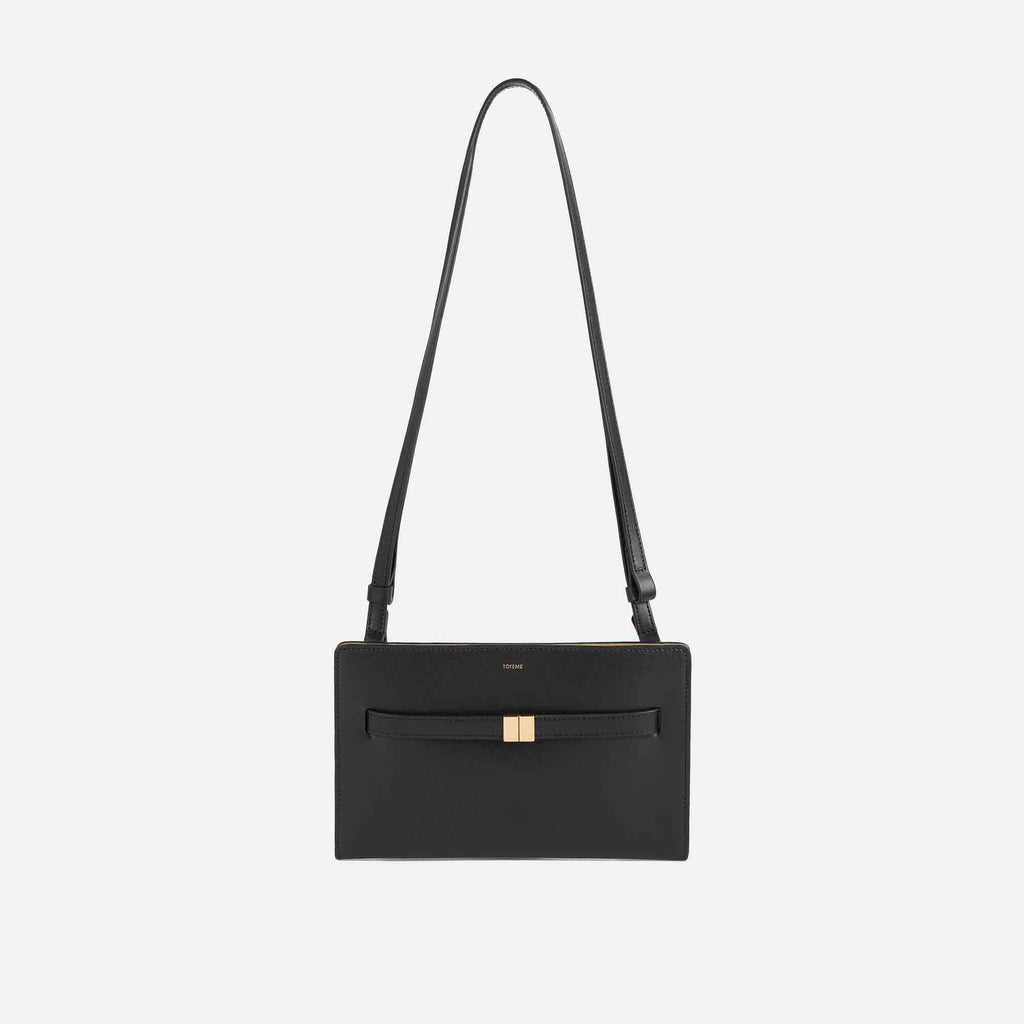 Belted Cross-Body Bag Black
