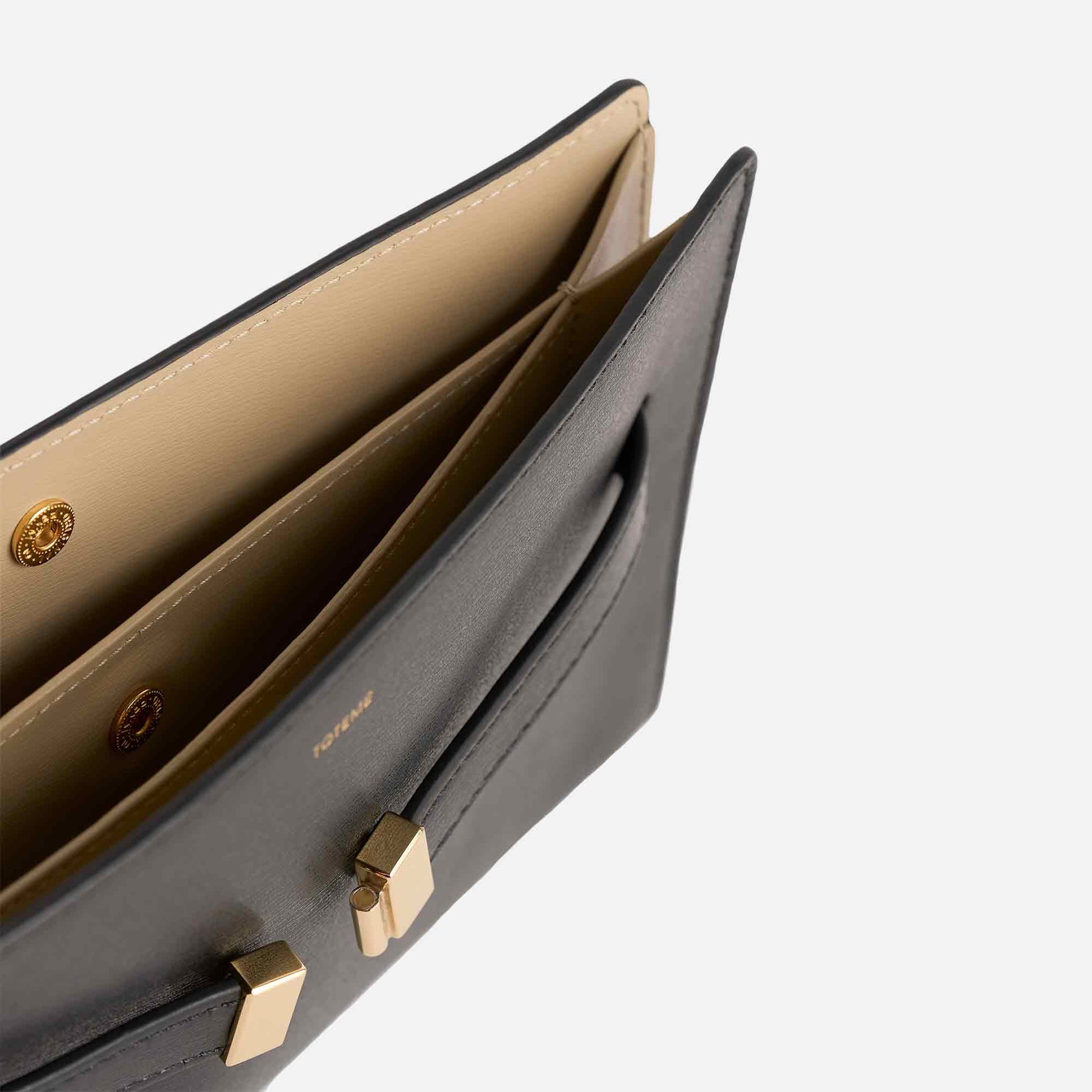 Belted Cross-Body Bag Black