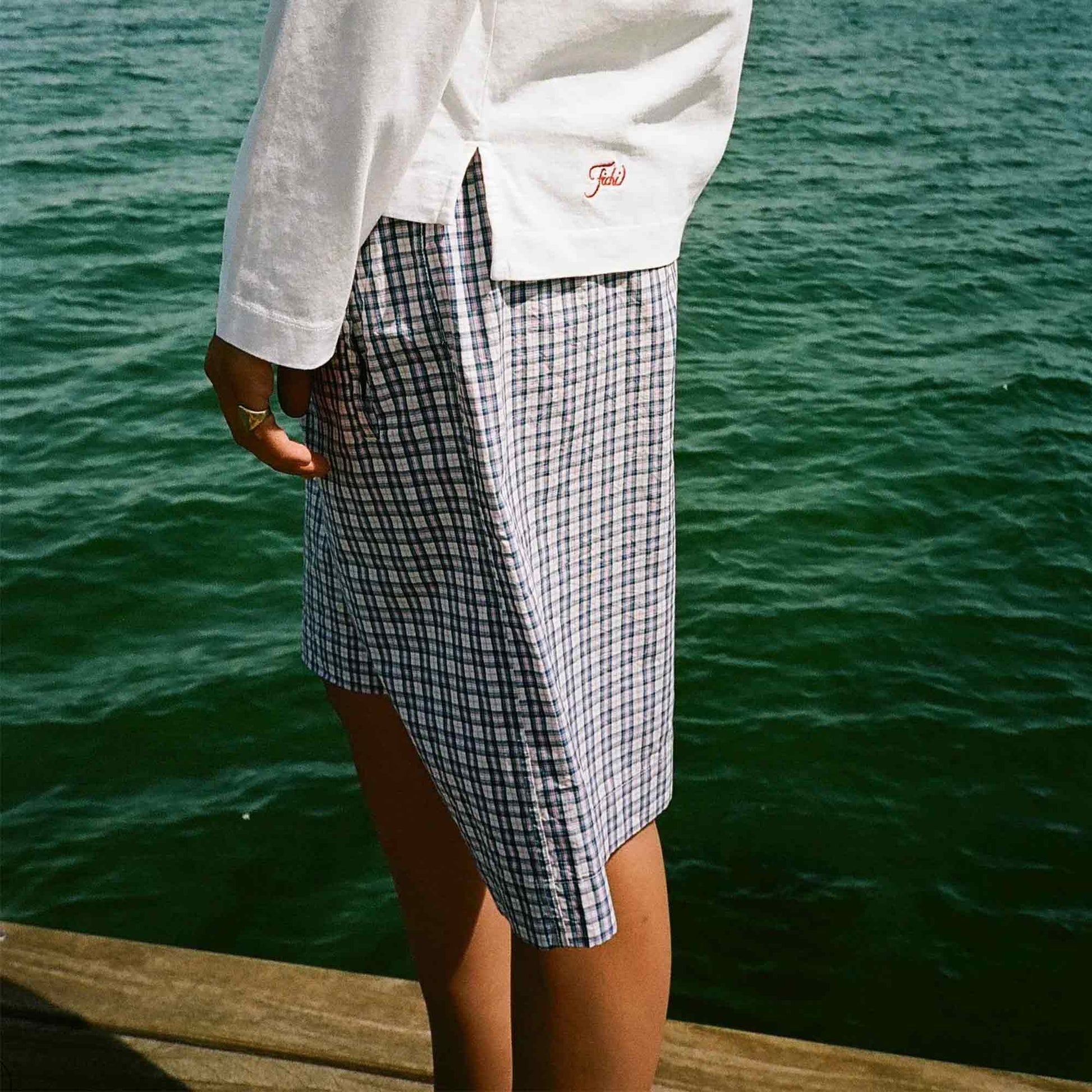 Bermuda Shorts Moonlight Check