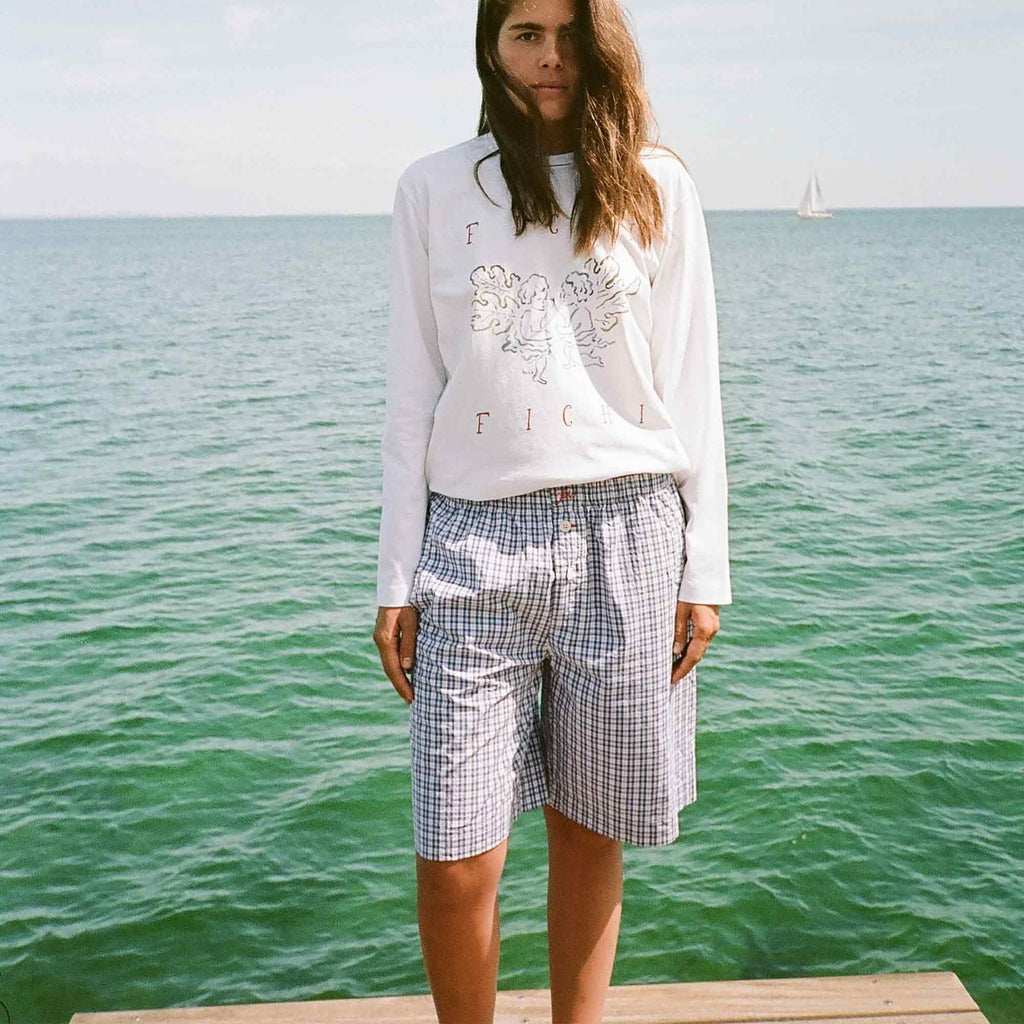 Bermuda Shorts Moonlight Check