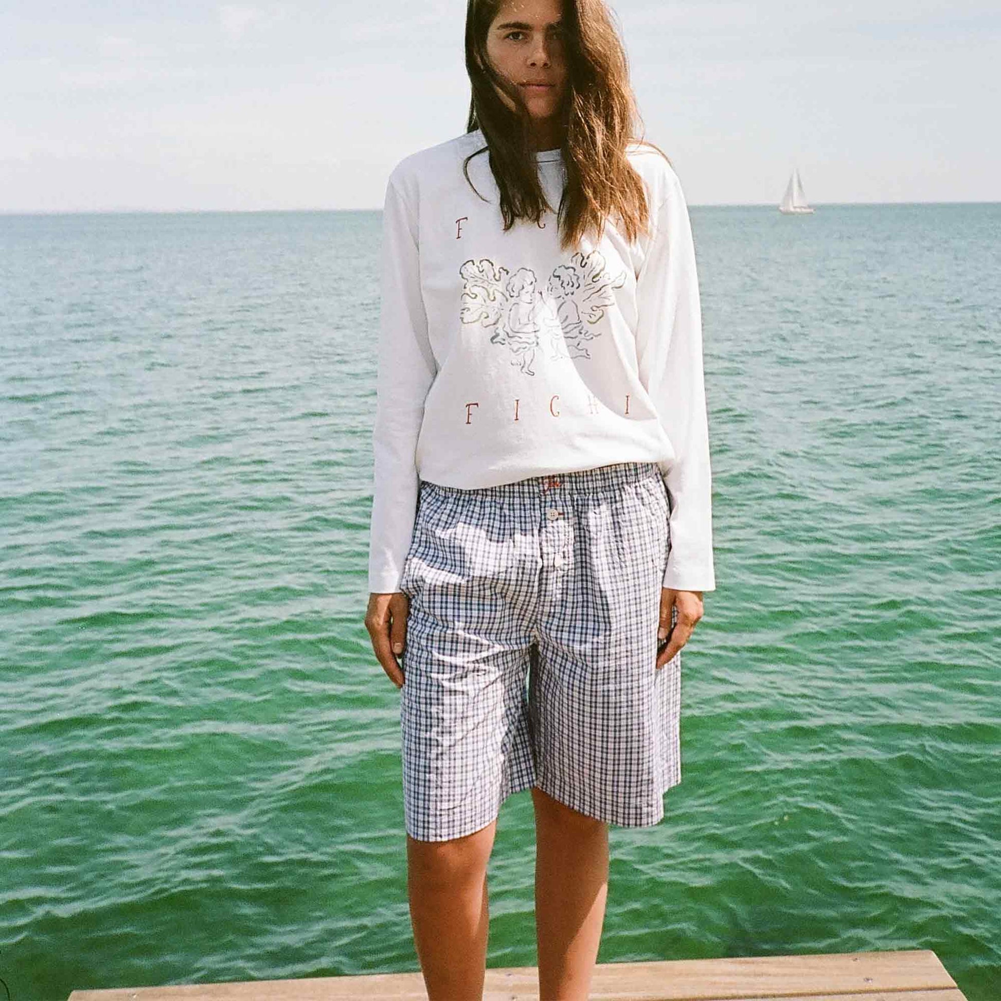 Bermuda Shorts Moonlight Check