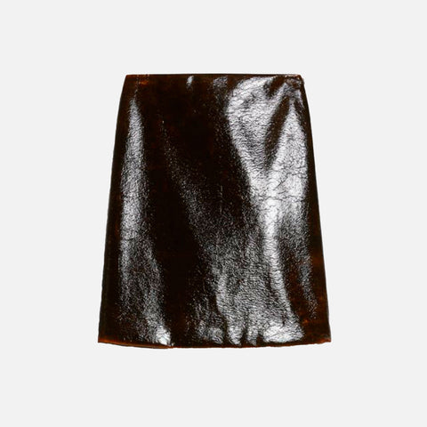 Beta Skirt Dark Brown
