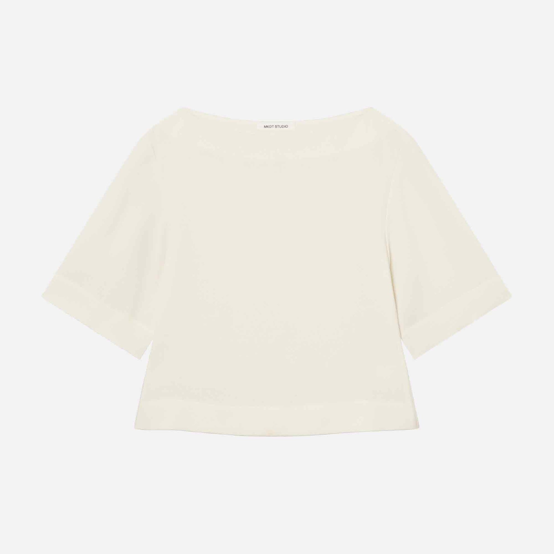 Beyla Crepe Georgette Blouse Ivory