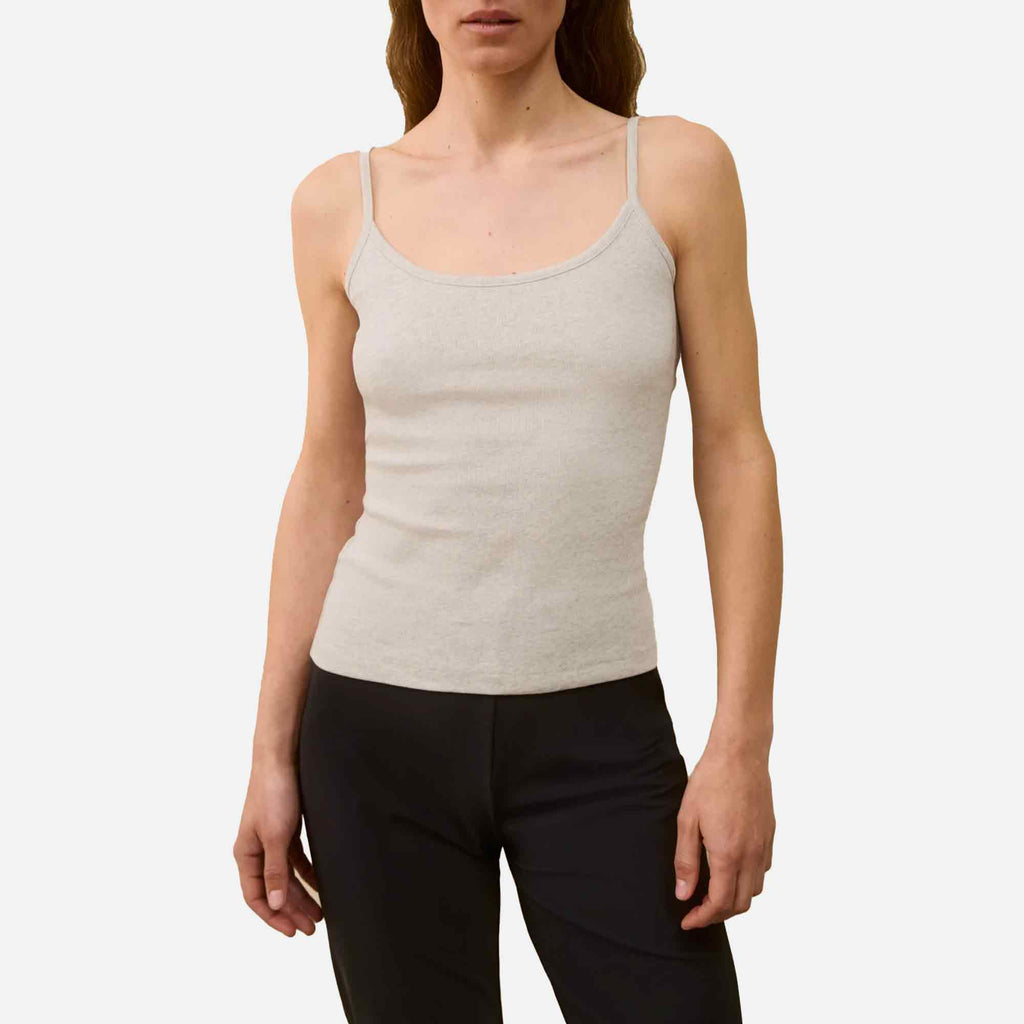 Bibi Cami Top Heather Grey