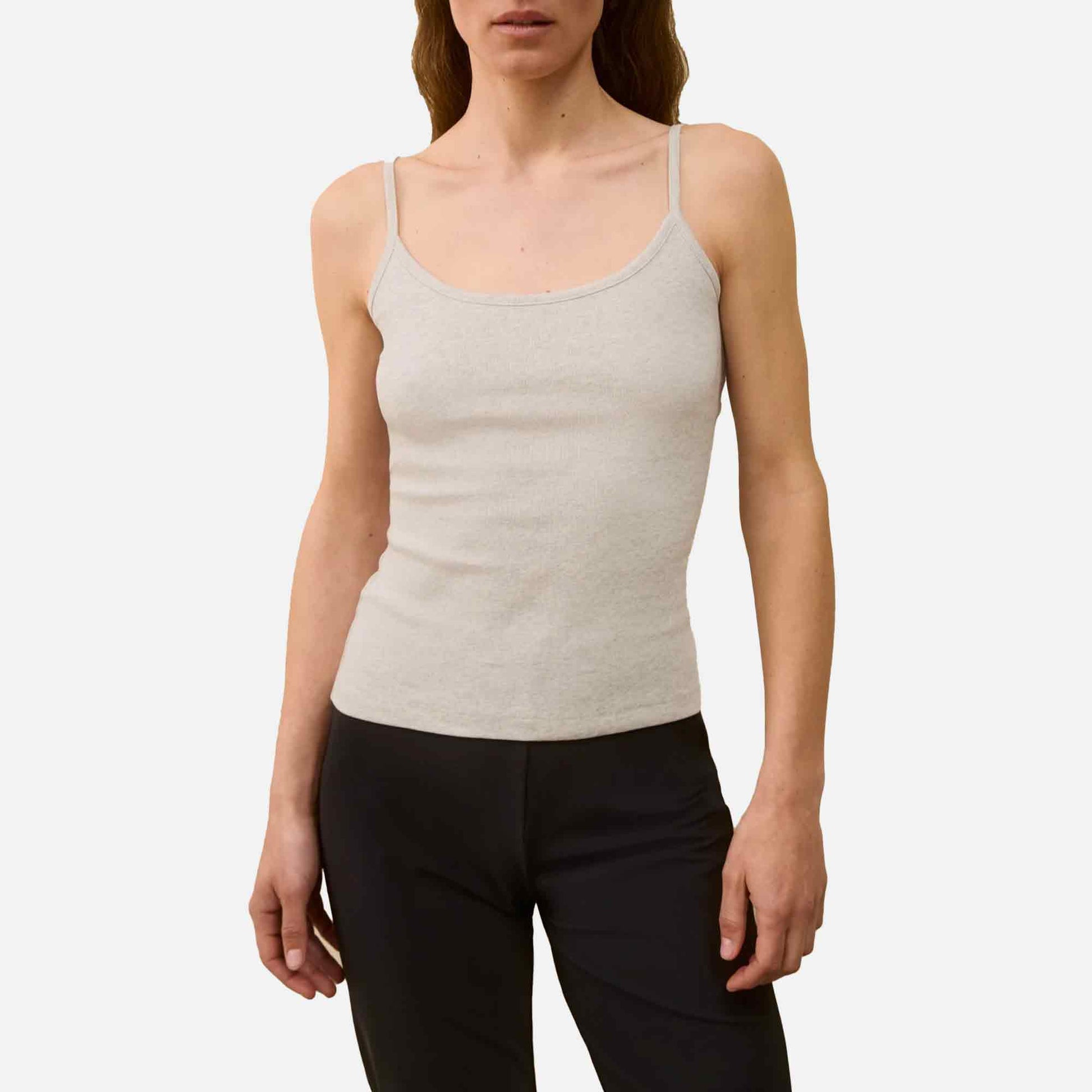 Bibi Cami Top Heather Grey