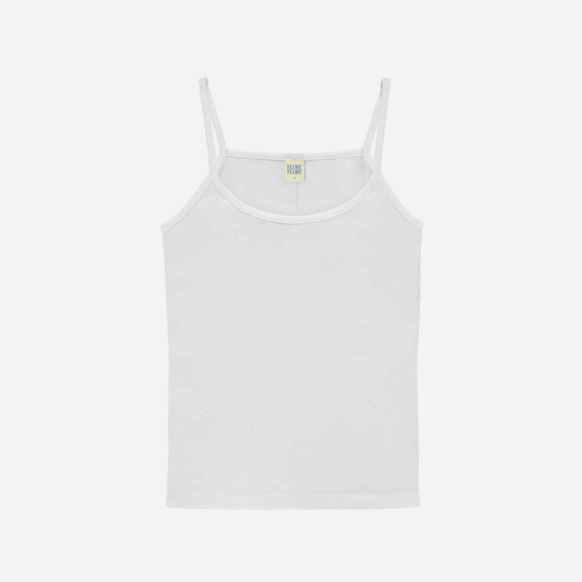 Bibi Cami Top White