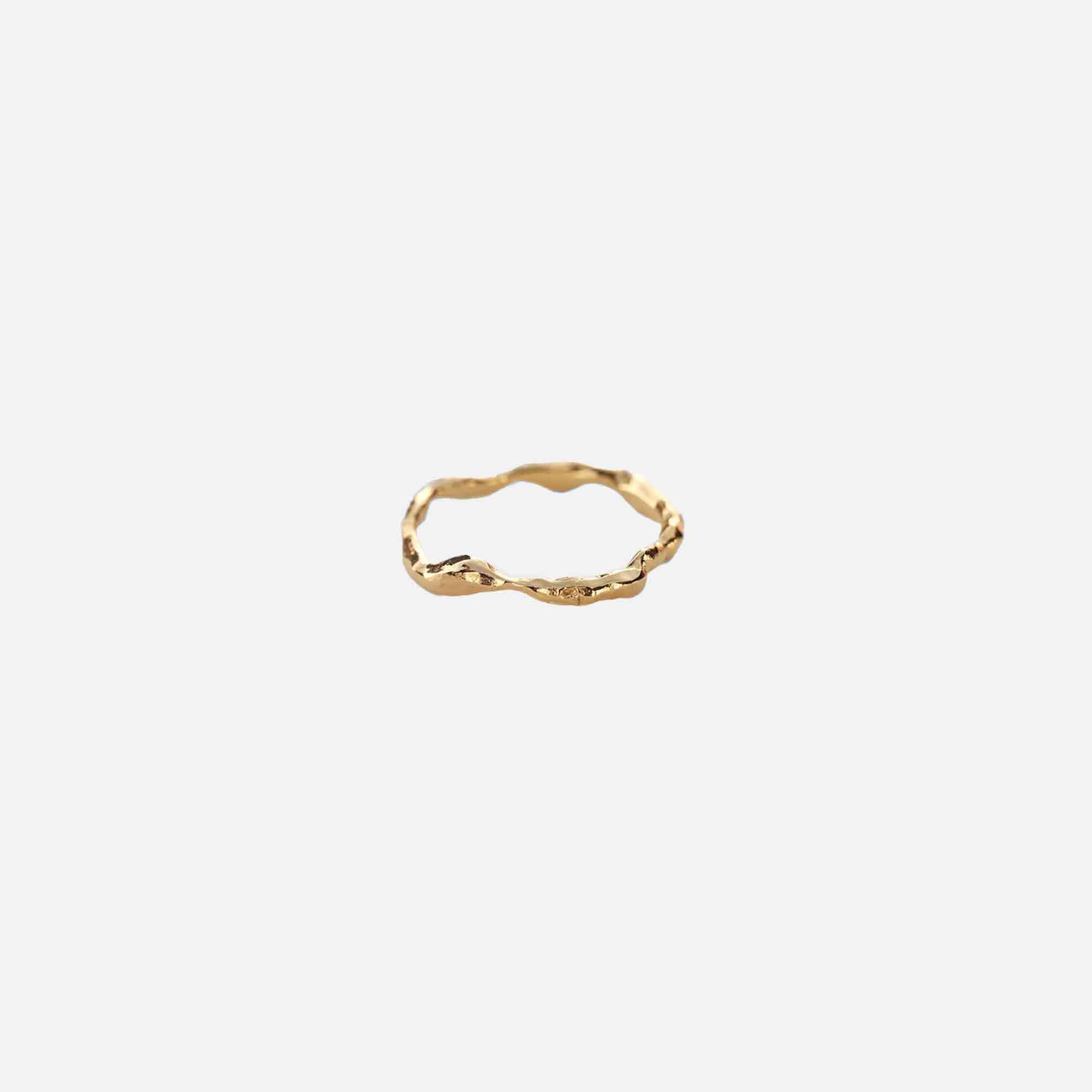 Bine Ring Gold Plated