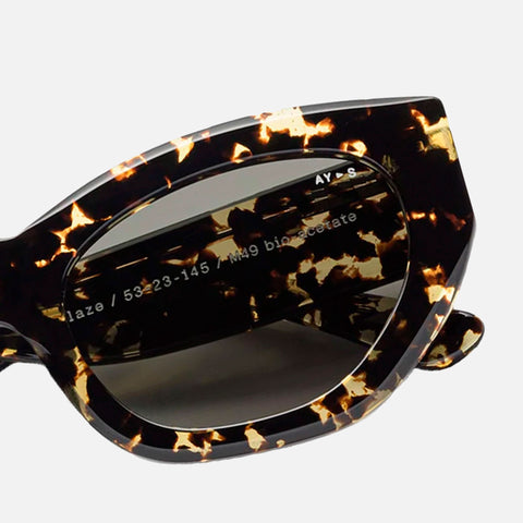 Blaze Sunglasses Transparent Havana