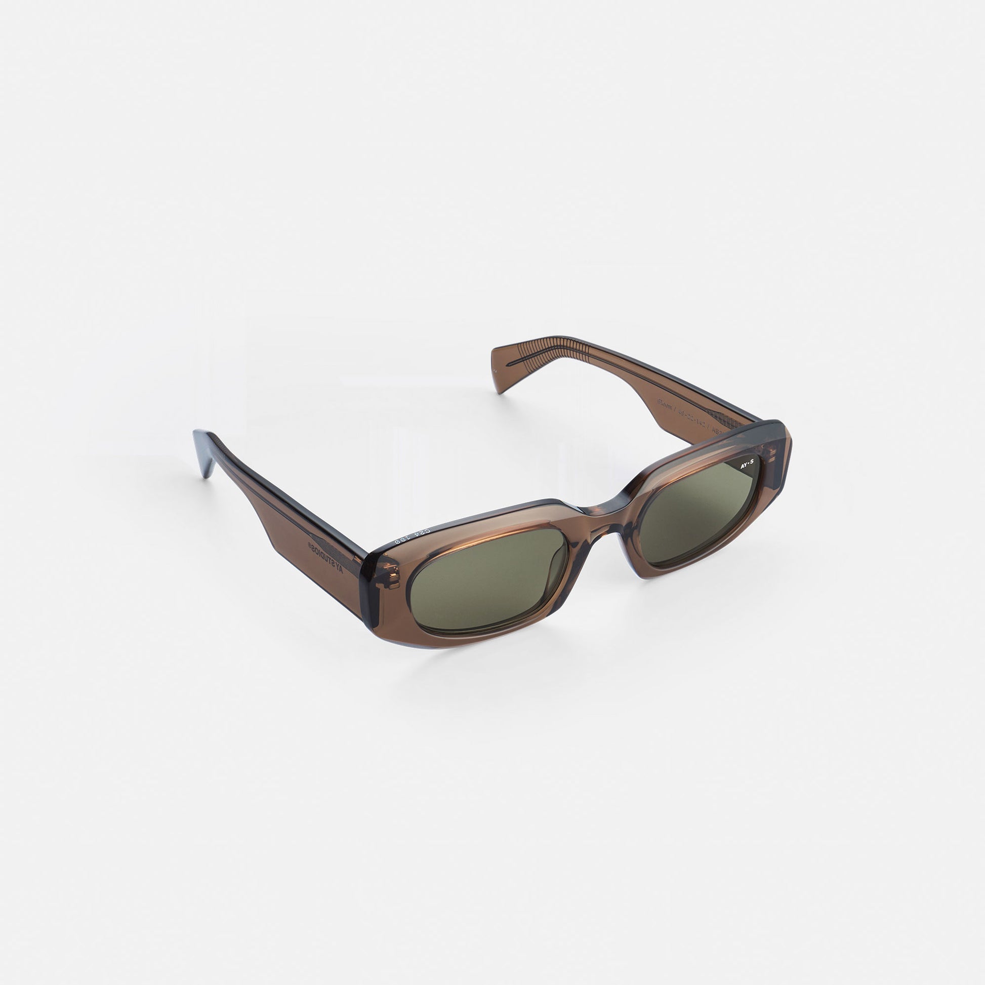 Bloom Sunglasses Transparent Coffee Brown