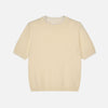 Women's Blouse Pale Yellow Crochet