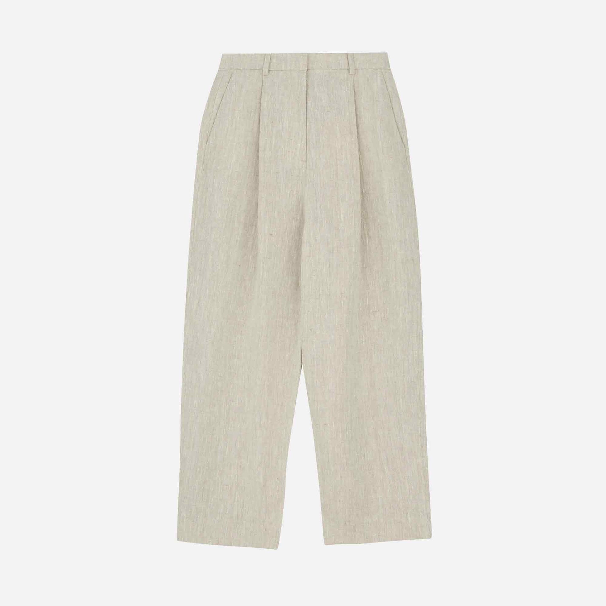 Bob Trousers Light Linen