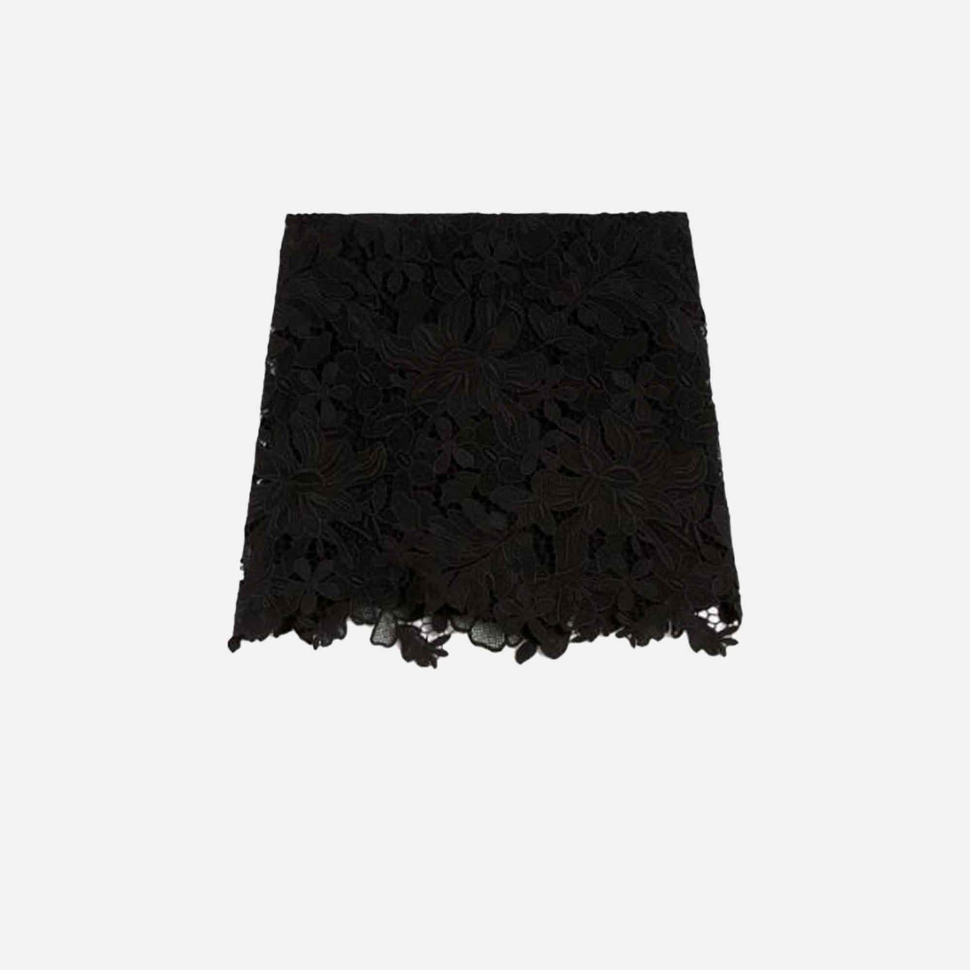 Bora Lace Skirt Black